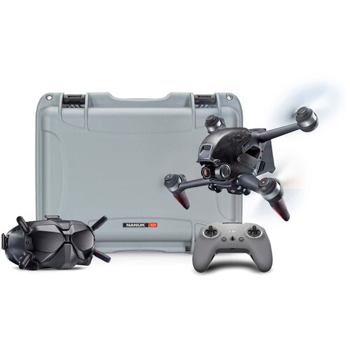Nanuk 925 Case for DJI FPV Drone System (Silver)