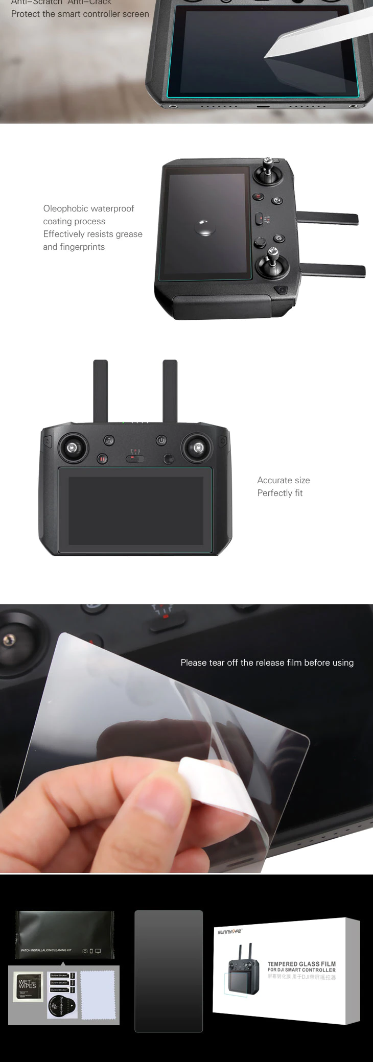 For DJI Smart Controller MAVIC 2 PRO & ZOOM T20 Crop Protection