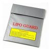 Lipo Battery Safety Bag Fire Retardant Fireproof Explosion Proof Guard 18x23cm - Gray