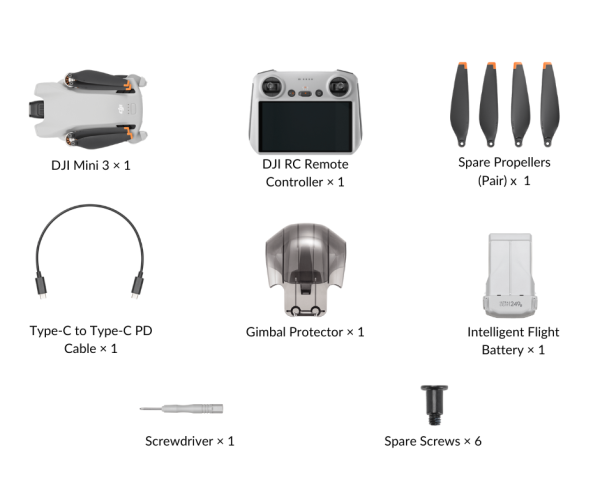 DJI MINI 3 (DJI RC) (GL) - Image 6