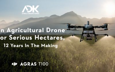 DJI Agras T100: A 100kg Payload Agricultural Drone for Large-Scale Farming Operations
